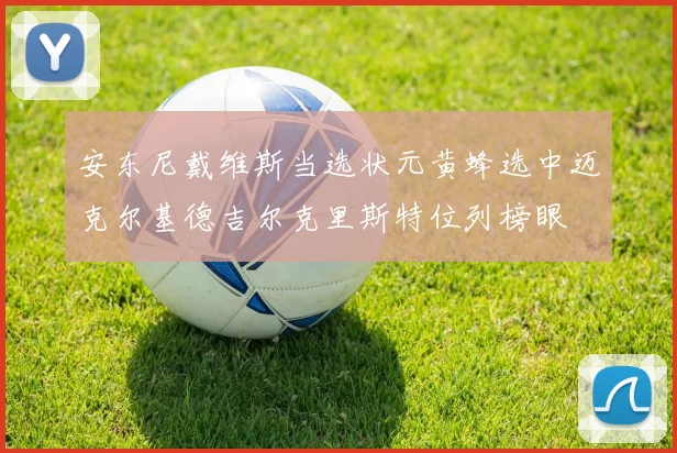 安东尼戴维斯当选状元黄蜂选中迈克尔基德吉尔克里斯特位列榜眼