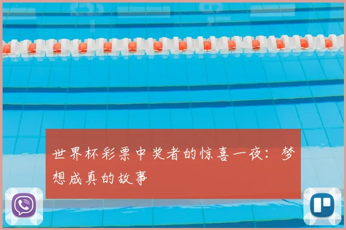 世界杯彩票中奖者的惊喜一夜:梦想成真的故事